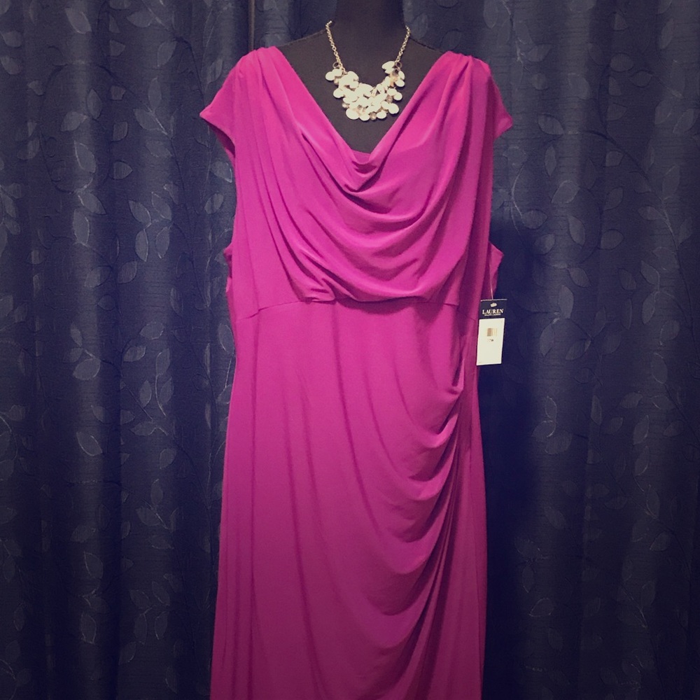 Lauren Ralph Lauren Fuschia Dress